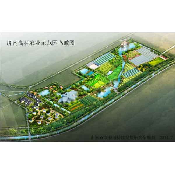 附圖14：生態濕地規劃鳥瞰圖
